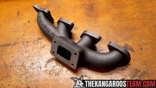 M102 CAST IRON KANGAROOS TEAM TURBO MANIFOLD MERCEDES 8V ENGINES