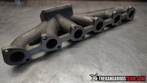 BMW M20 CAST IRON T3 TWIN SCROLL KANGAROOS TEAM TURBO MANIFOLD